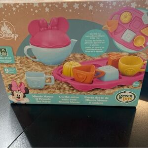 Disney Minnie Mouse Tea Party Set - Pink and Yellow